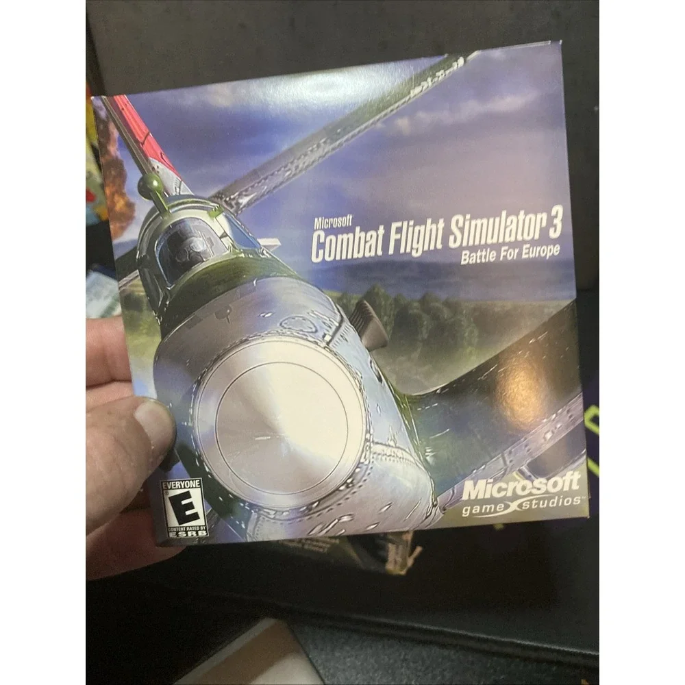 Microsoft Combat Flight Simulator 3: Battle for Europe (PC 2002) In Original Box